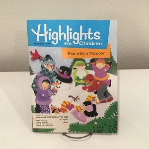JANUARY 1999 - Highlight For Children Magazine, Fun With a Purpose